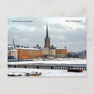 Riddarholmen, Stockholm, Photo O... Postcard