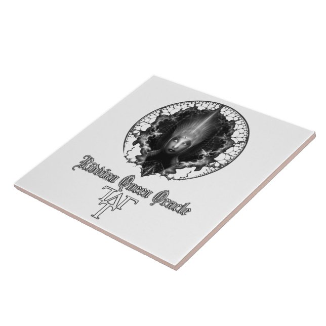 Riddian Queen Oracle GS Ceramic Tile (Side)