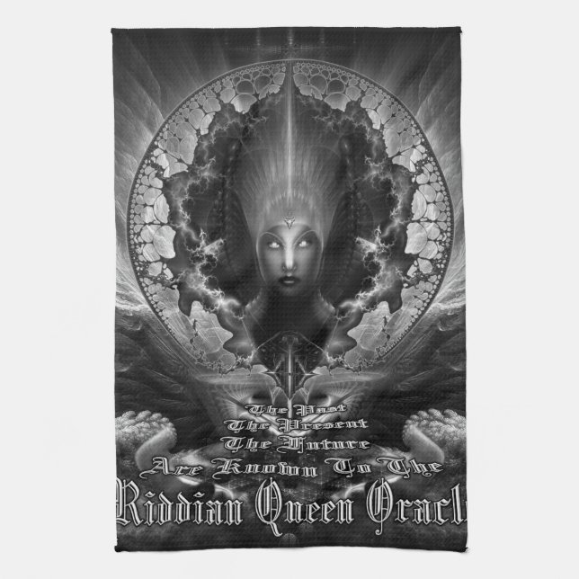 Riddian Queen Oracle GS Kitchen Towel (Vertical)