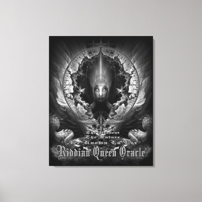 Riddian Queen Oracle GS Wrapped Canvas Print (Front)
