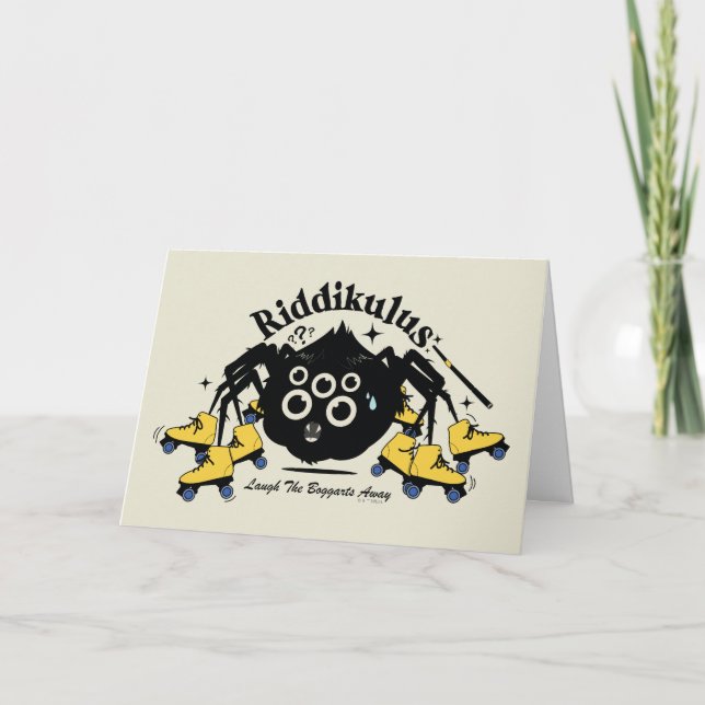 Riddikulus - Laugh the Boggarts Away Card (Front)