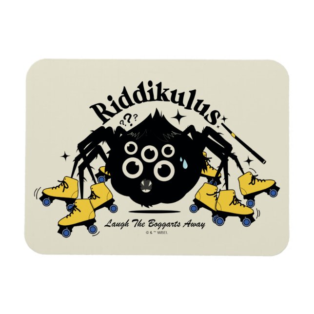Riddikulus - Laugh the Boggarts Away Magnet (Horizontal)