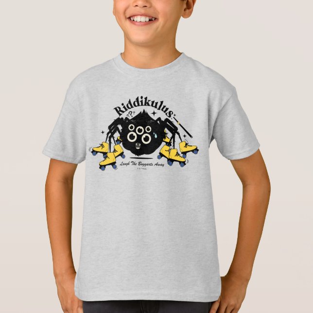 Riddikulus - Laugh the Boggarts Away T-Shirt (Front)