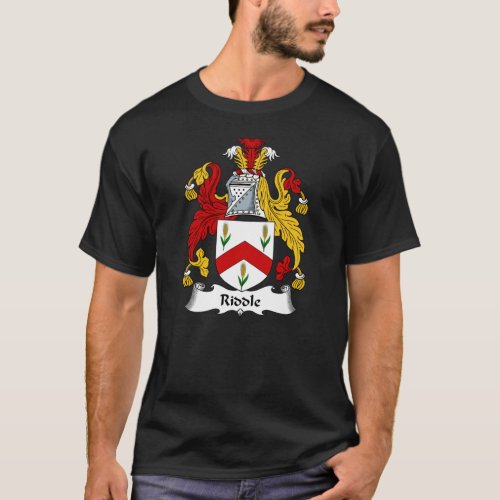Riddle Coat of Arms  Riddle Family Crest Classic T T_Shirt