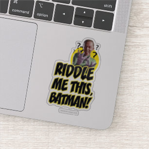 Riddle Me This Batman Sticker