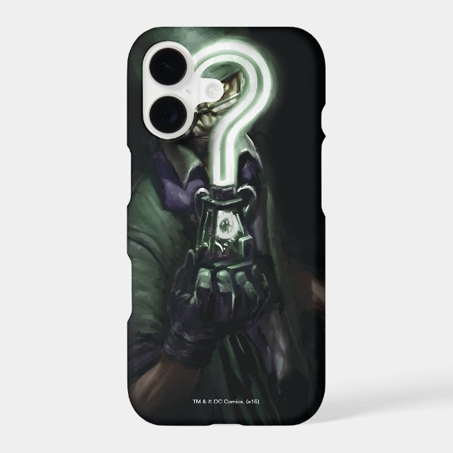 Riddler Illustration Iphone Case (Back)
