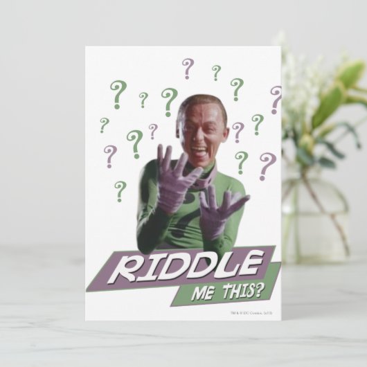 Riddler - Riddle Me This (Standing Front)