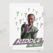 Riddler - Riddle Me This (Front/Back)