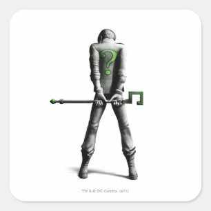 Riddler Square Sticker