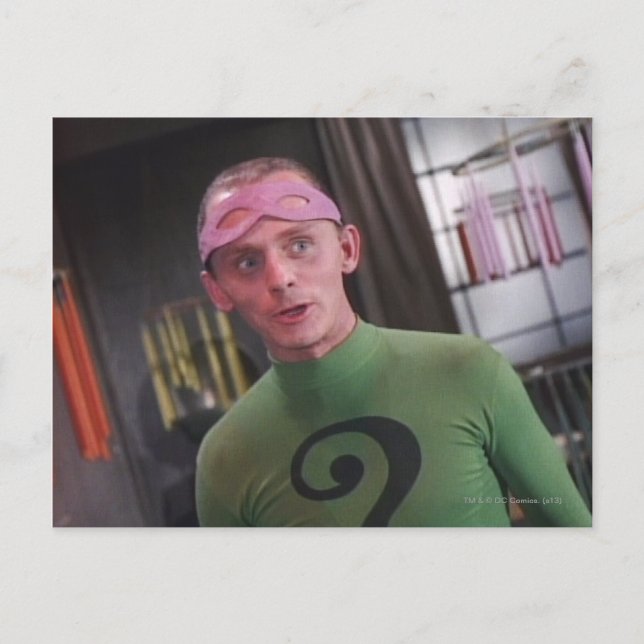 Riddler - Unmasked 2 Postcard (Front)