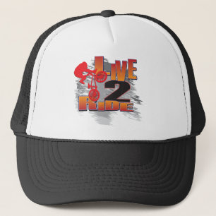 Ride 2 Live BMX Biker Trucker Hat