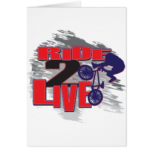 Ride 2 Live Live 2 Ride BMX rider (Front)