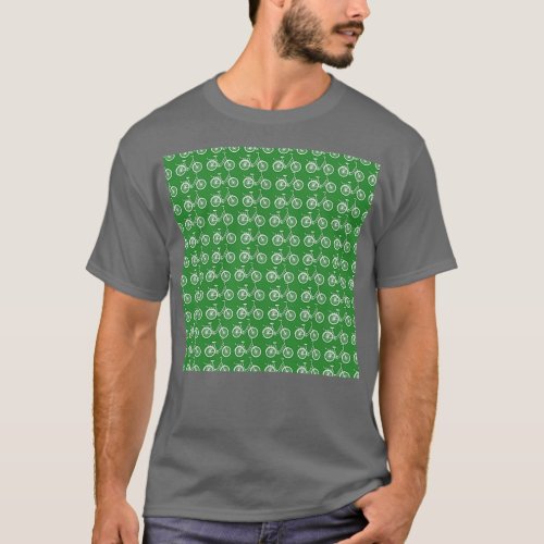 Ride a Bike Neck Gaiter Green Bicycle Neck Gator  T_Shirt