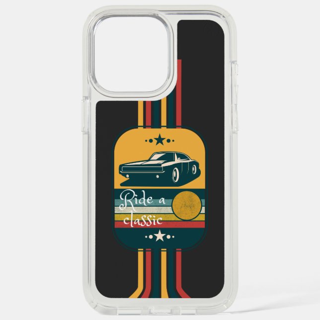 ride a classic speck iPhone case (Front)