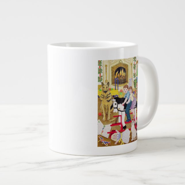 Ride-a-Cock-Horse Giant Coffee Mug (Front Right)