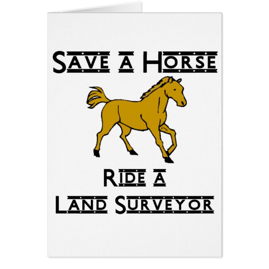 ride a land surveyor cards (Front)