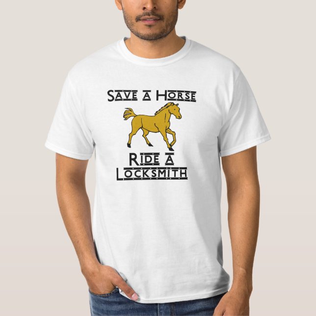 ride a locksmith T-Shirt (Front)