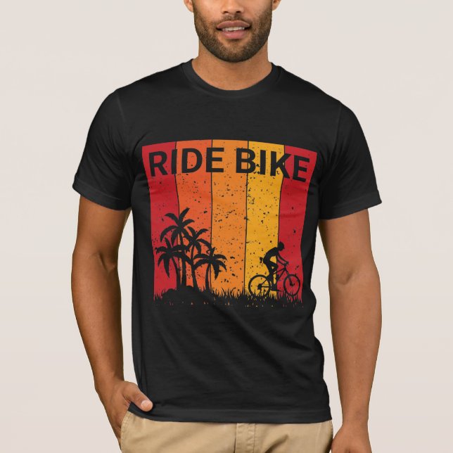 Ride Bike T-shirt Design (Front)