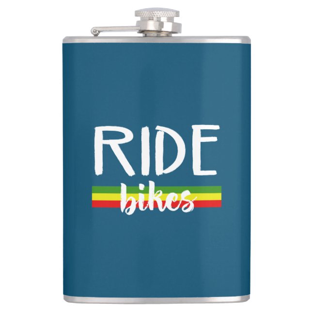 Ride Bikes Flask (Front)