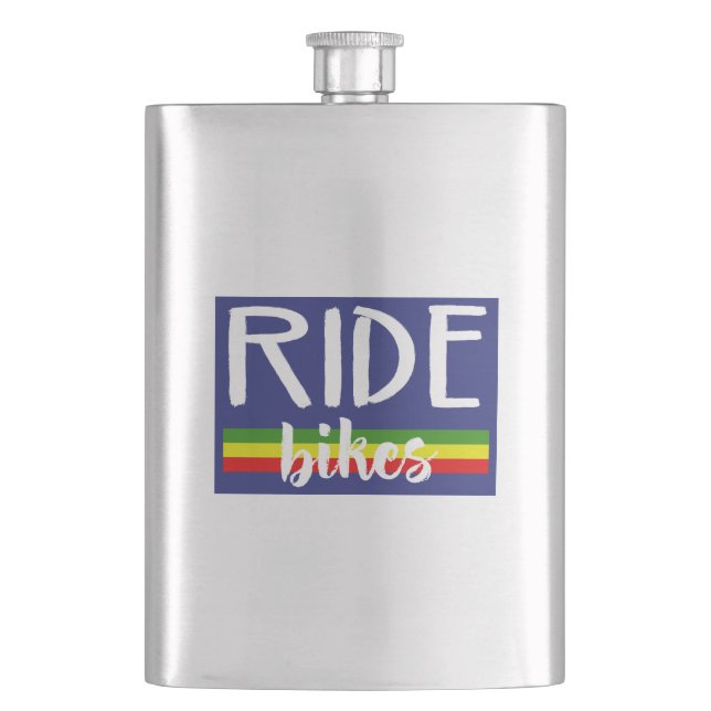 Ride Bikes Flask (Front)