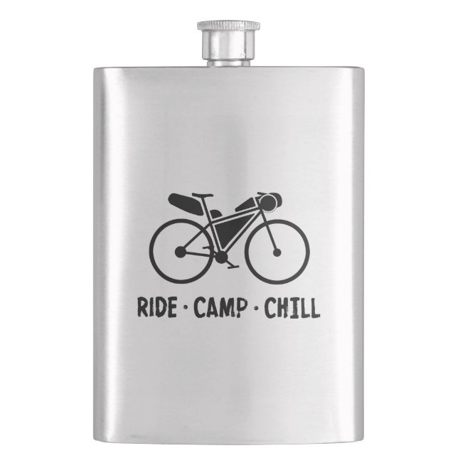 Ride Camp Chill Bikepacking Flask (Front)