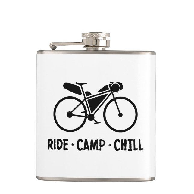 Ride Camp Chill Bikepacking Flask (Front)