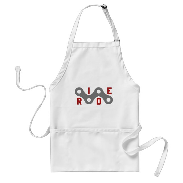 Ride (Chain) Adult Apron (Front)