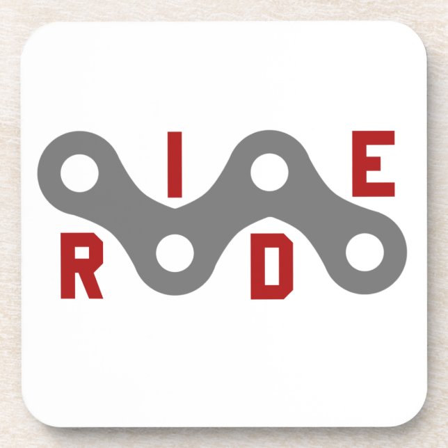 Ride (Chain) Drink Coaster (Front)