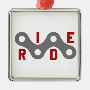 Ride (Chain) Metal Ornament