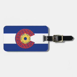 Ride Colorado (Bicycle Cassette) Luggage Tag