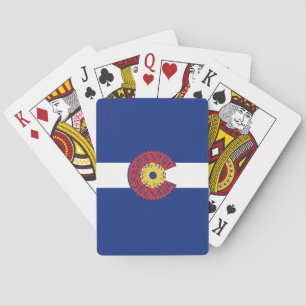 Ride Colorado (Bicycle Cassette) Poker Cards