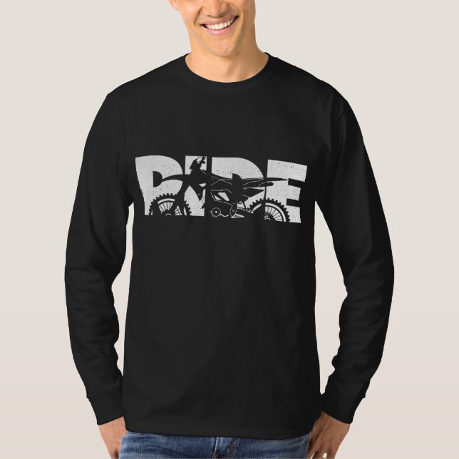 RIDE Dirt Bike Motocross Apparel - Motocross Dirt  T-Shirt (Front)
