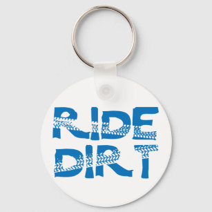 Ride Dirt Keychain