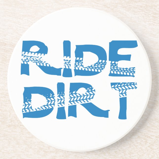 Ride Dirt Sandstone Coaster (Front)