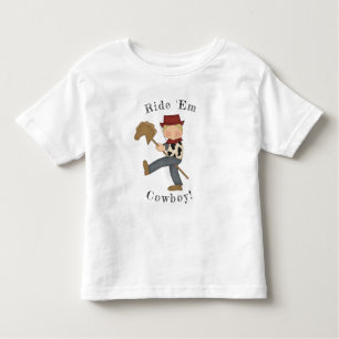 Ride 'Em Cowboy (Blonde Hair) Toddler T-shirt