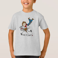 Ride 'Em Cowboy Stick Figure Shirt