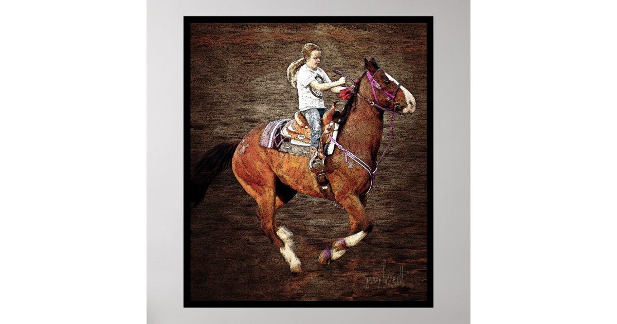 Ride Em Cowgirl Poster