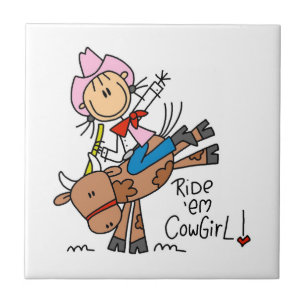 Ride Em Cowgirl T-shirts and Gifts Tile