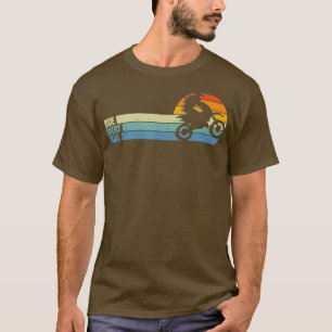Ride Every Trail Retro Dirt Bike Rider MX Poison T-Shirt