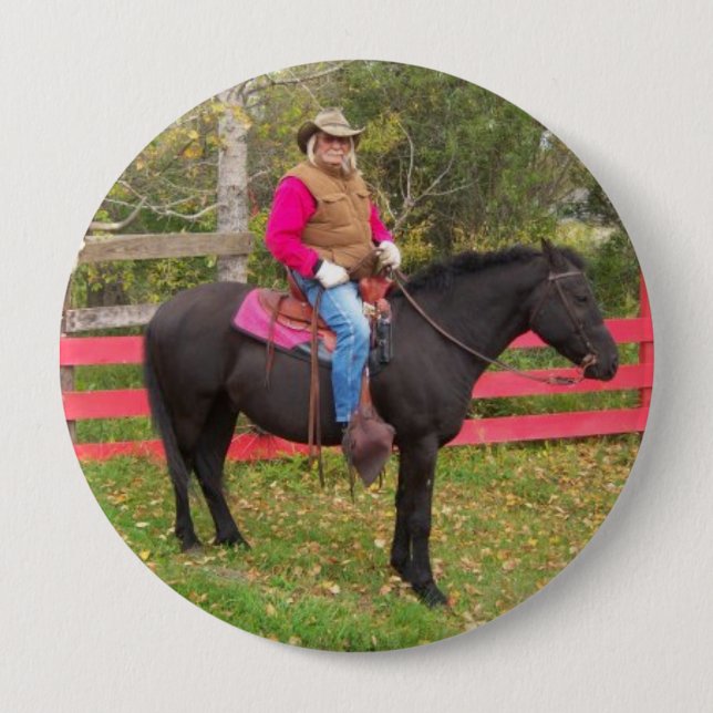 Ride for Harold Button (Front)