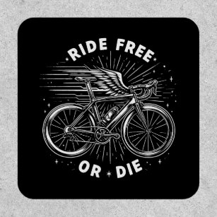 Ride Free Or Die Cycling Patch