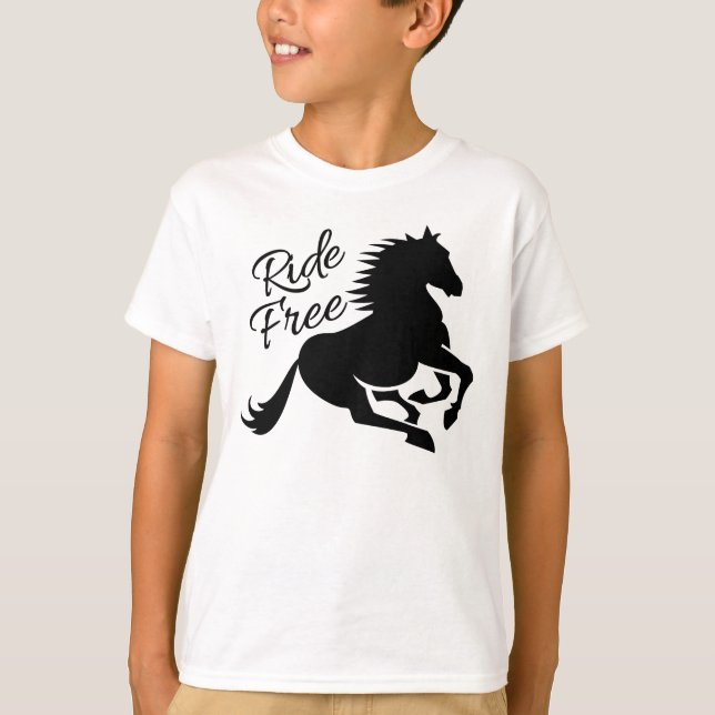 Ride Free shirt - choose style & color (Front)