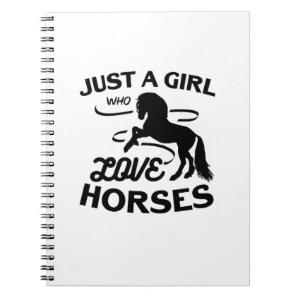 Ride Horse Lovers Gifts Riding Who Loves Horses Notebook