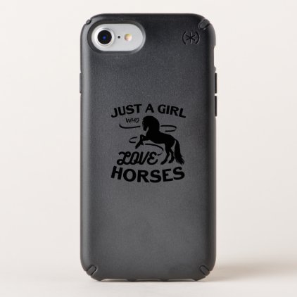 Ride Horse Lovers Gifts Riding Who Loves Horses Speck iPhone Case