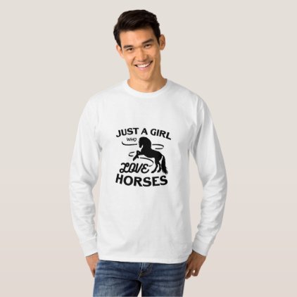 Ride Horse Lovers Gifts Riding Who Loves Horses T-Shirt