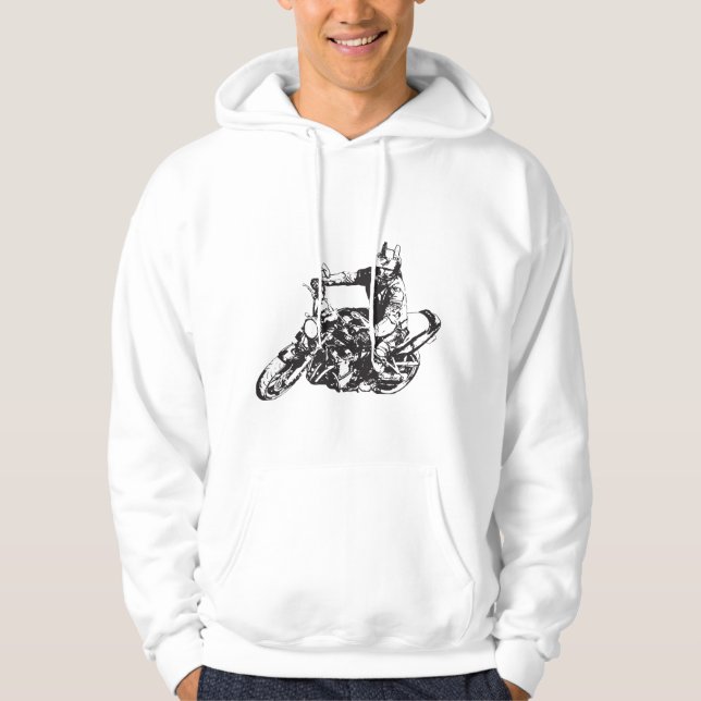 Ride in Style – Hoodie for Motorcycle Enthusiasts (Front)