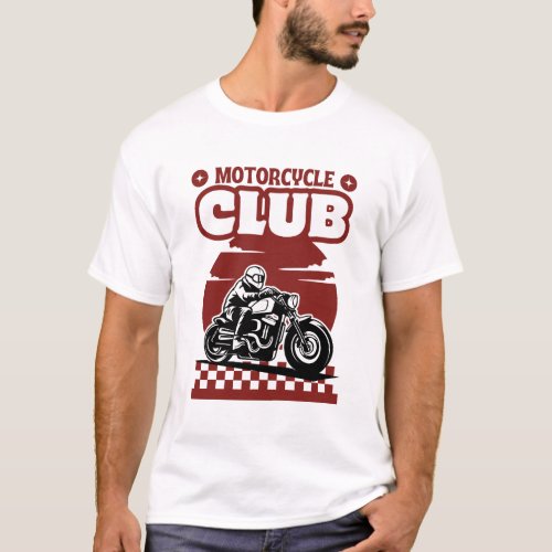 Ride in Style Motorcycle Club Tee