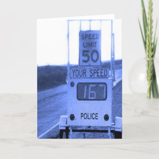 Ride it like you stole it card