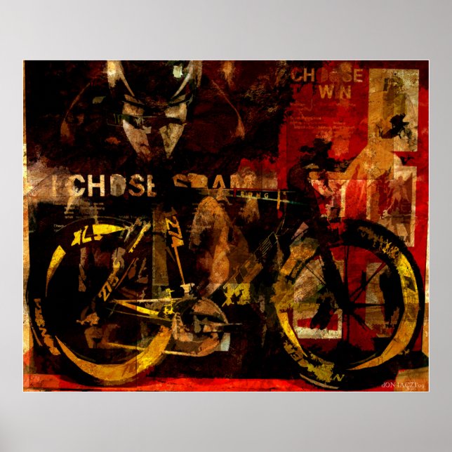 Ride it like you stole it poster (Front)