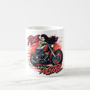 Ride Like a Girl Coffee Mug